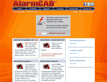 Tablet Screenshot of alarmcad.com